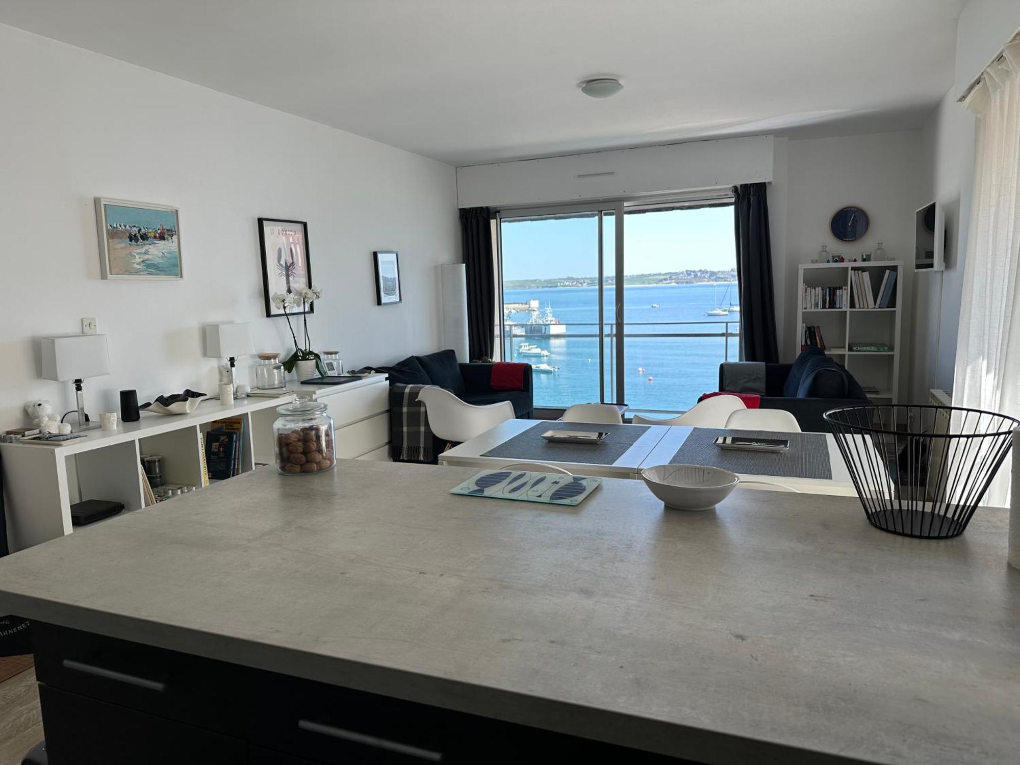 Appartement Design VIII - Port Rosmeur - Sublime Vue Mer Douarnenez Exterior photo